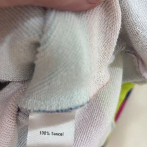 THE KIT JJ Sweatshirt | Confetti Stripe—FABULOUS Fabric and Colors—BEACH—Day—New - Picture 7 of 9
